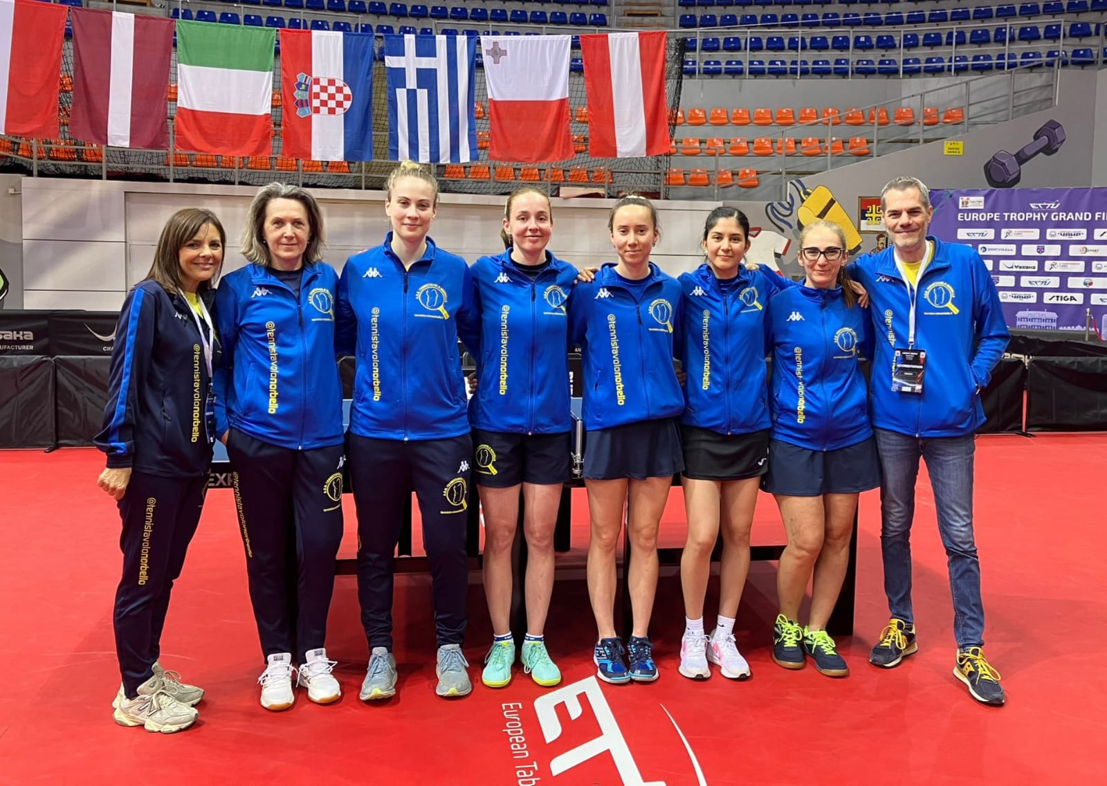 Tennistavolo Norbello e Tennistavolo Norbello Blu alla Grand Final di Europe Trophy 2026