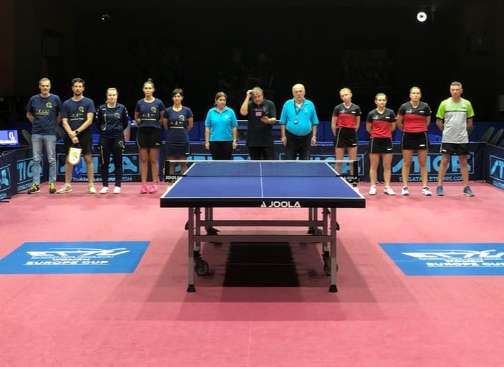 Tennistavolo Norbello nella prima fase di Europe Cup 2022 2023 contro il TT Malonne