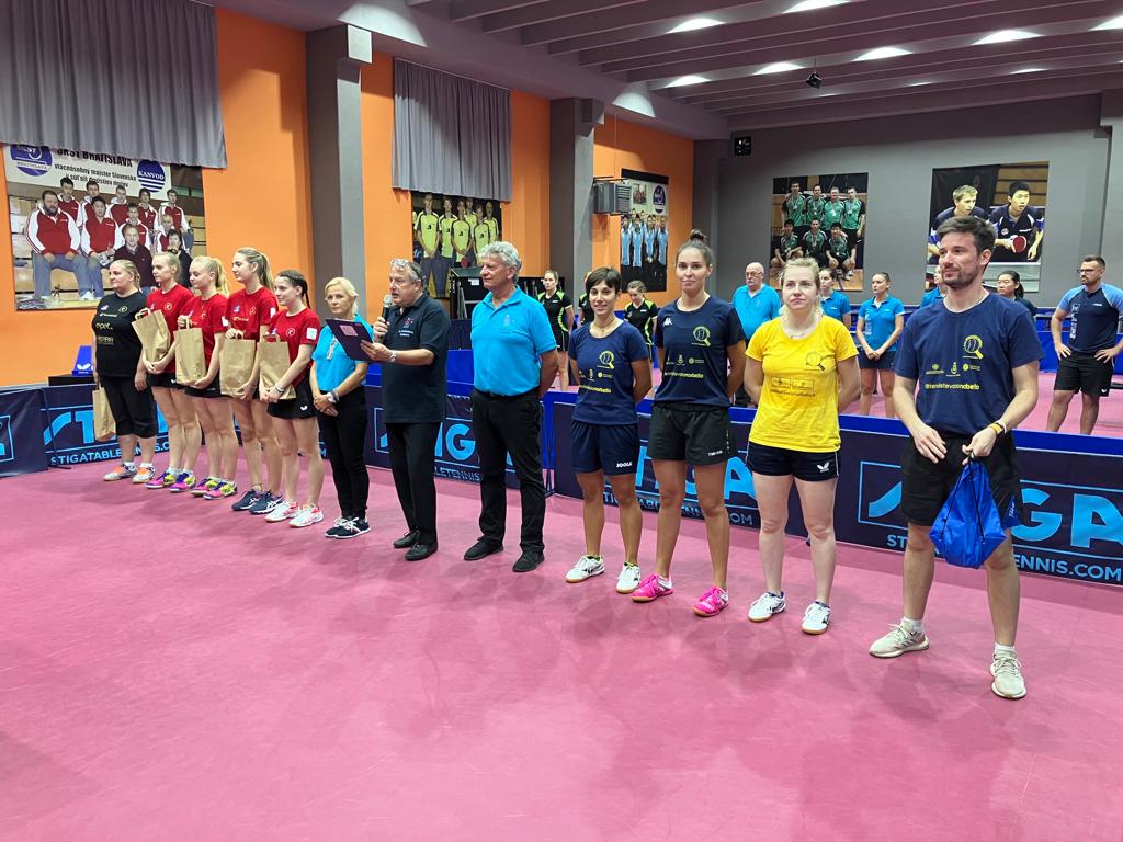 Tennistavolo Norbello nella prima fase di Europe Cup 2022 2023 contro lo Stolnotenisove Centrum SKST Bratislava