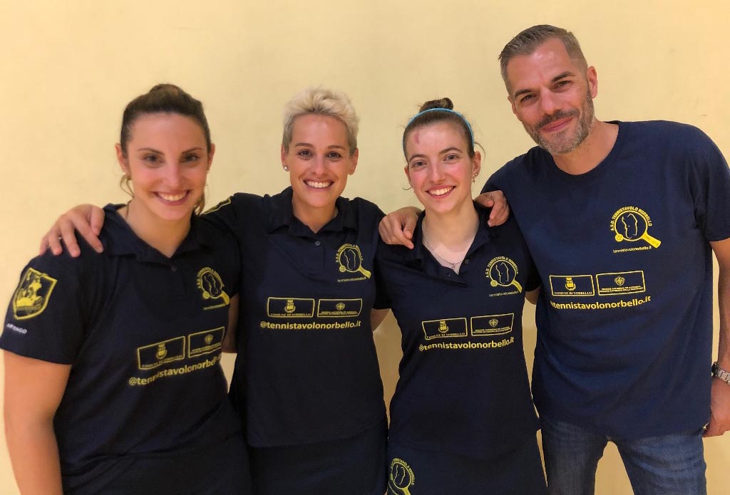 Tennistavolo Norbello serie A1 femminile 2019 2020