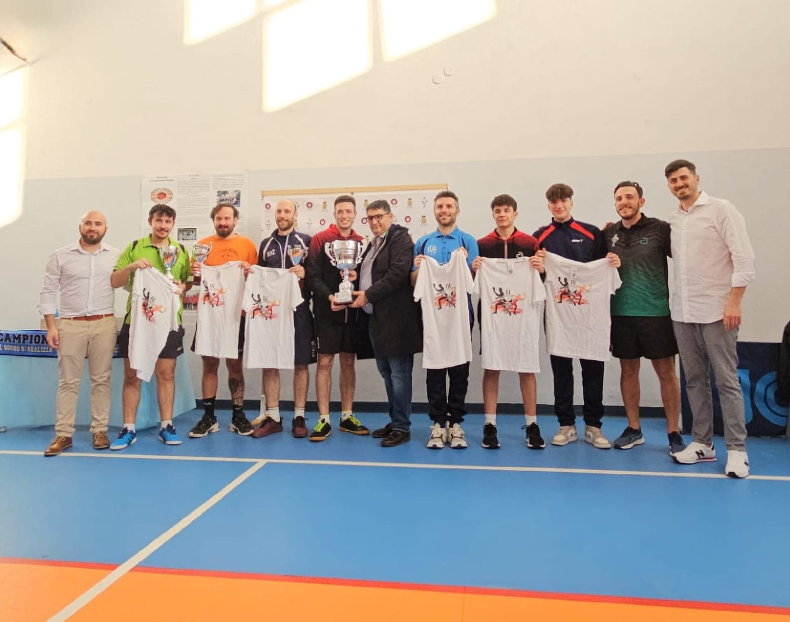 Tennistavolo Pozzuoli premiazione Top 8