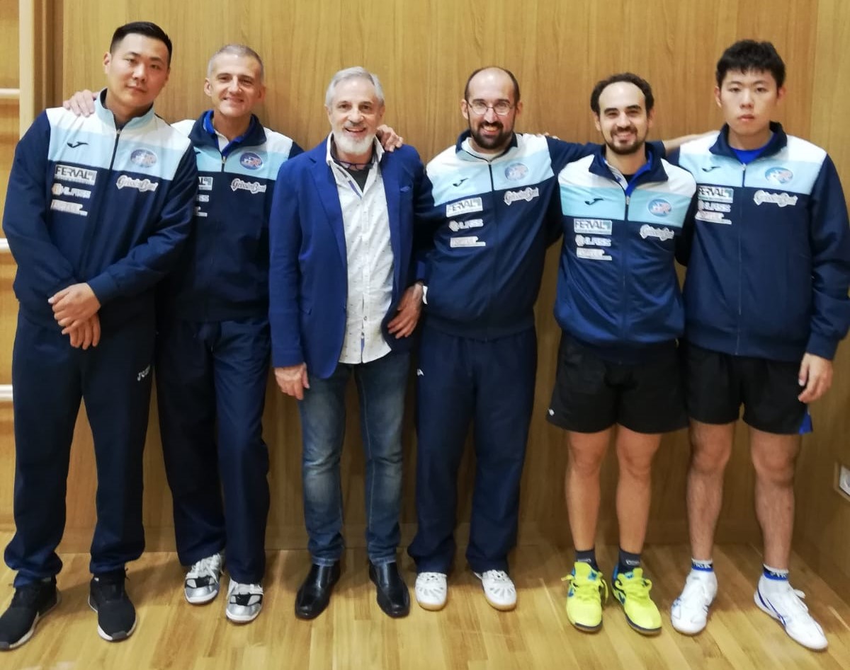 Tennistavolo Reggio Emilia Ferval A2 2018 2019