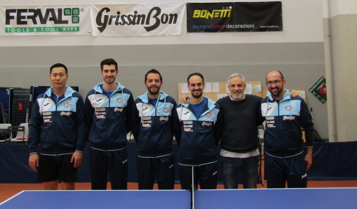 Tennistavolo Reggio Emilia Ferval A2 2019 2020
