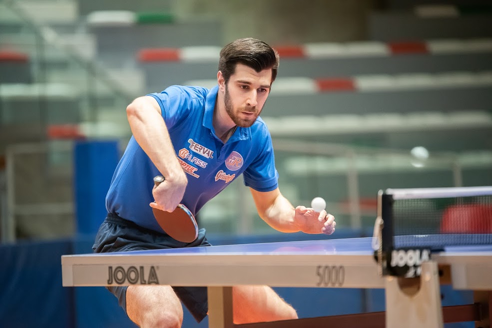 Tennistavolo Reggio Emilia Ferval Damiano Seretti foto Paolo Giorgio 2021 2022