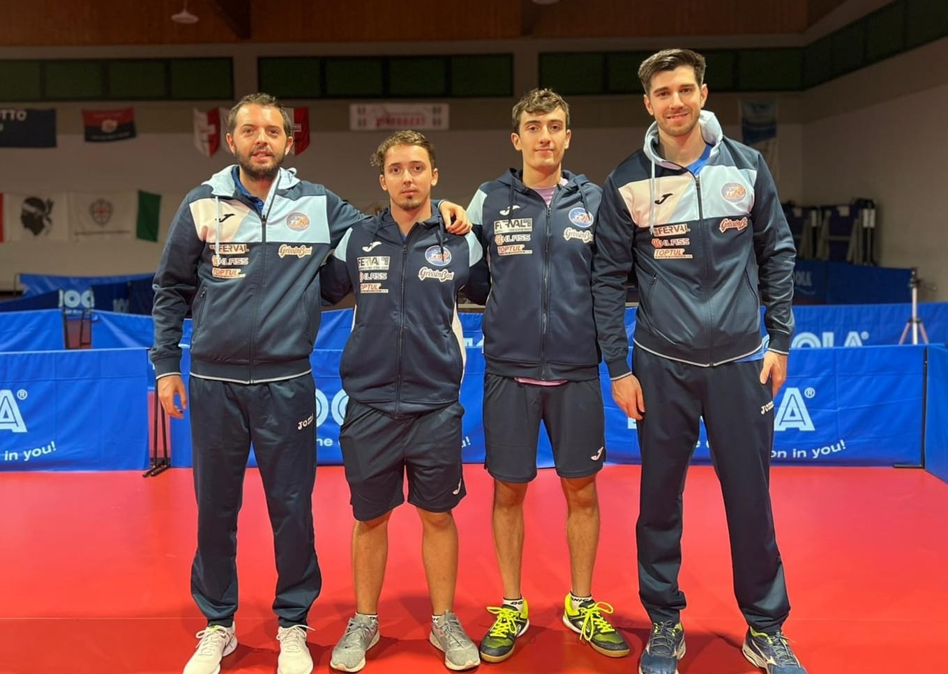 Tennistavolo Reggio Emilia Ferval serie A1 2021 2022