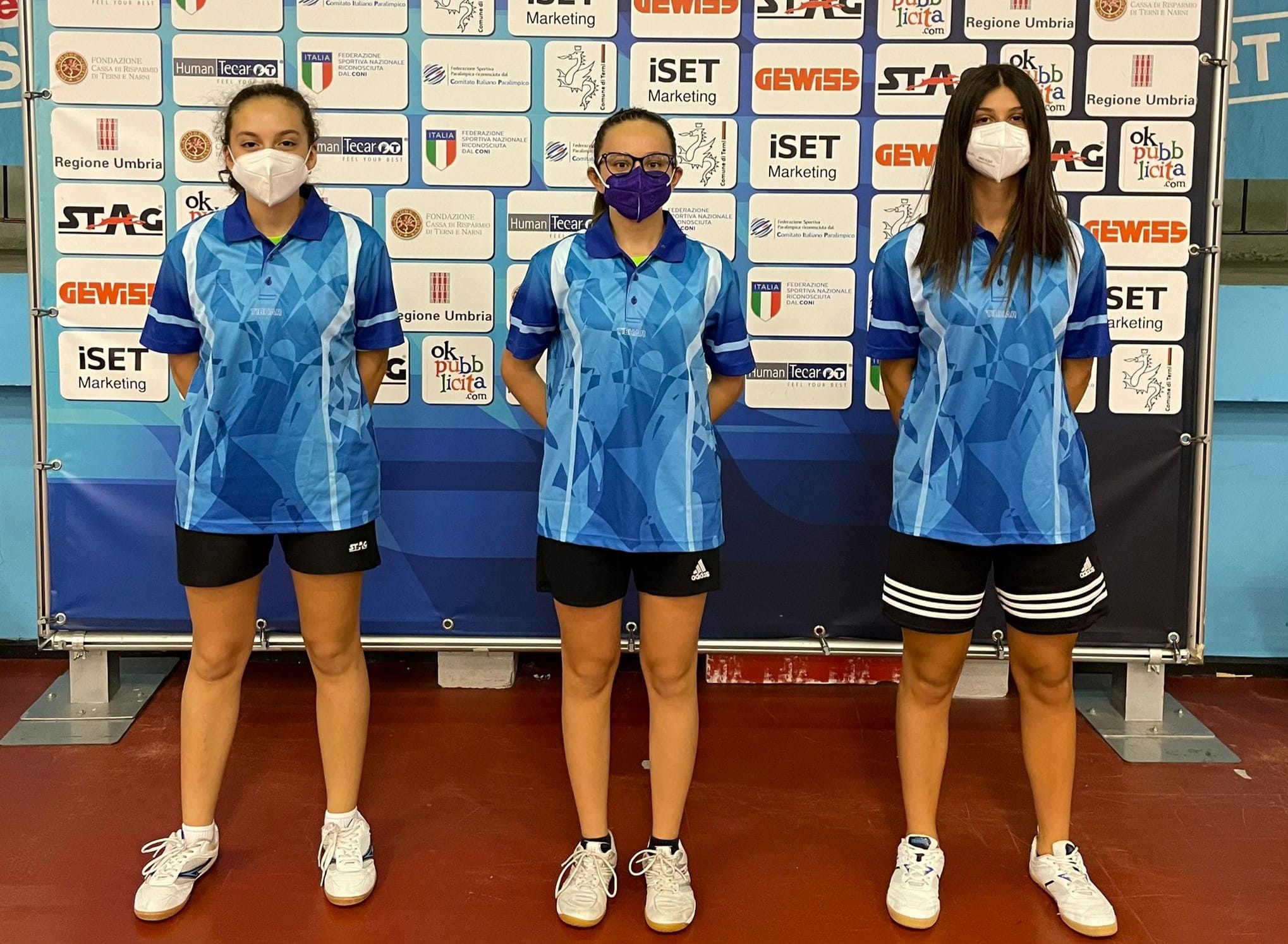 Tennistavolo San Nicola Caserta 2020 2021 promosso in serie B femminile