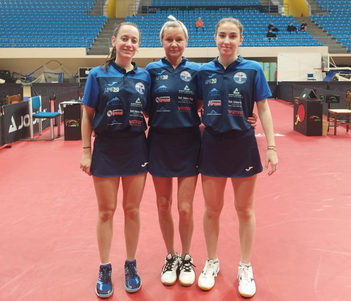 Tennistavolo Sassari contro lSU Sparkasse Kufstein alla Grand Final di Europe Trophy 2024 2025