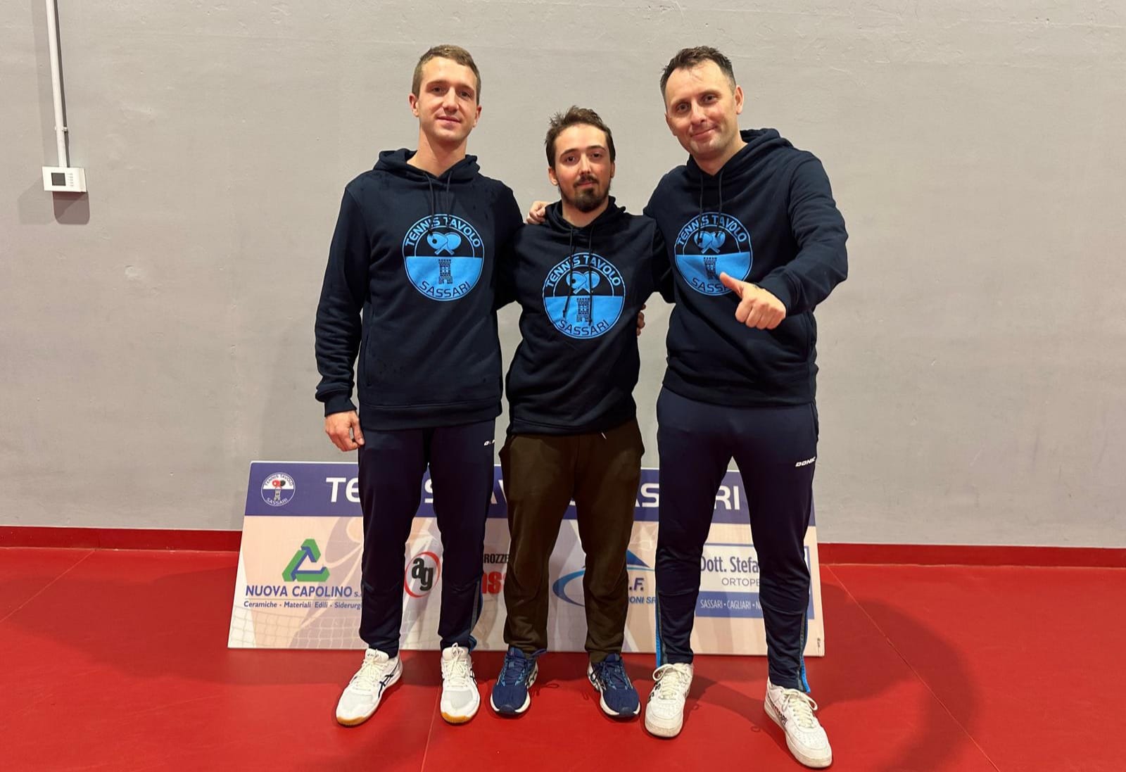 Tennistavolo Sassari di serie A1 2024 2025