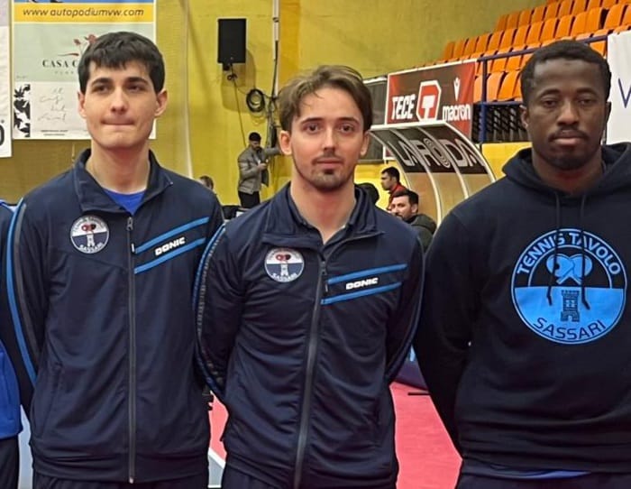 Tennistavolo Sassari supera la fase regionale di Europe Trophy 2025 2026