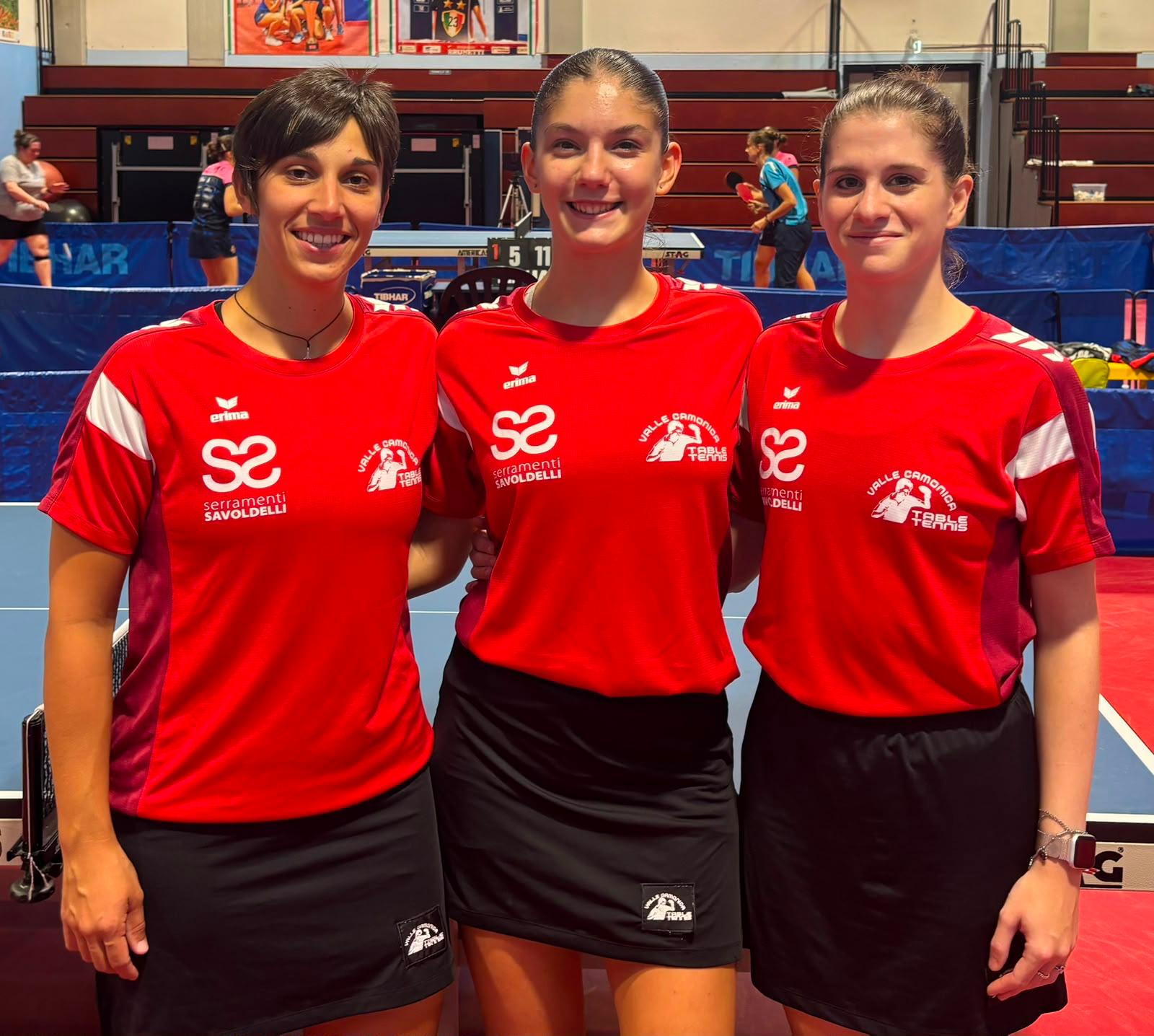 Tennistavolo Vallecamonica A serie A2 2026 2027