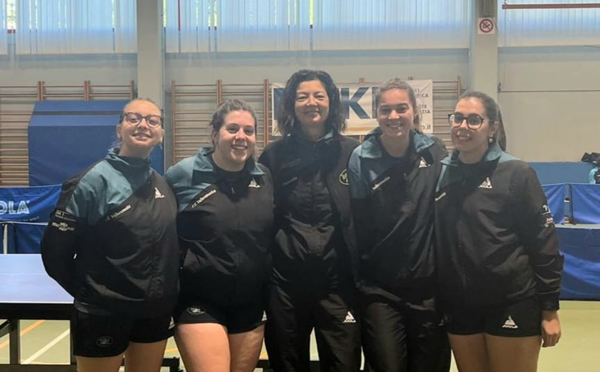 Tennistavolo Vallecamonica completo serie A2 femminile 2022 2023