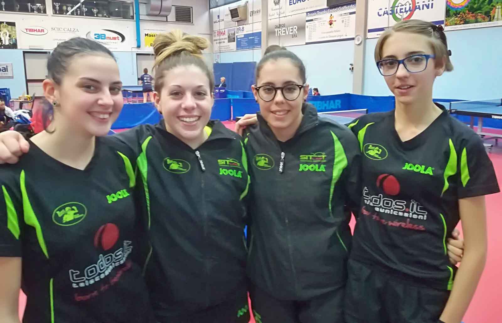 Tennistavolo Vallecamonica di A2 2017 2018