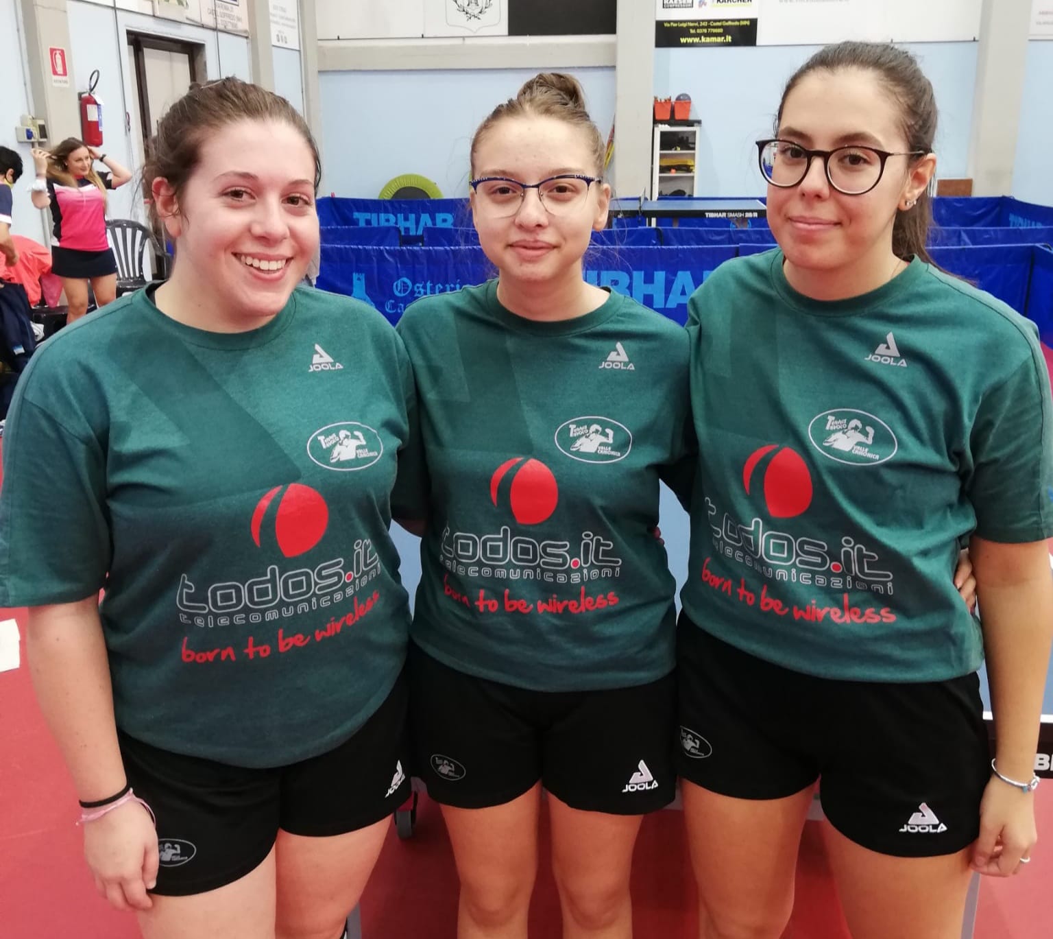Tennistavolo Vallecamonica serie A2 femminile 2021 2022
