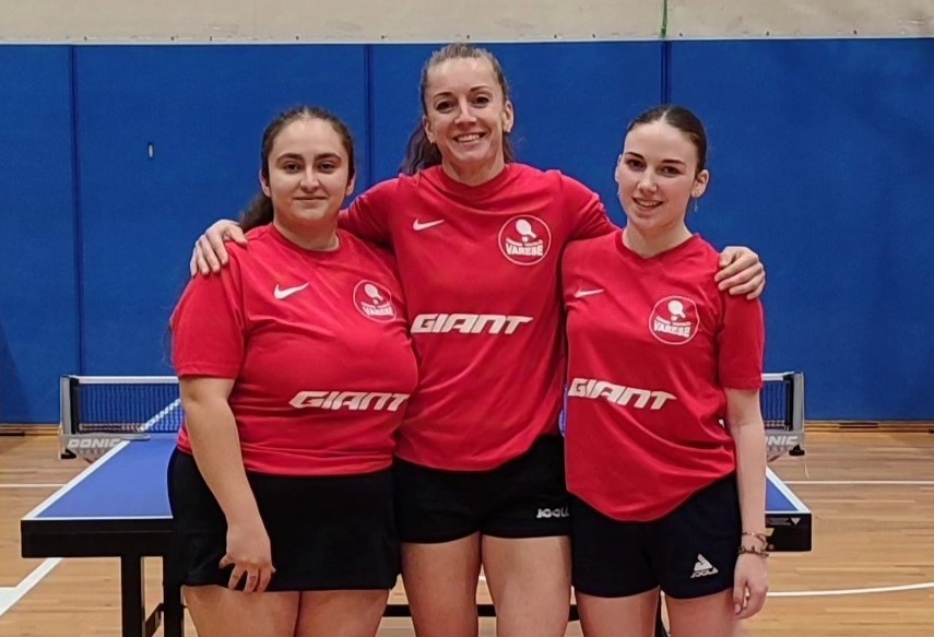 Tennistavolo Varese Giant serie B 2024 2025