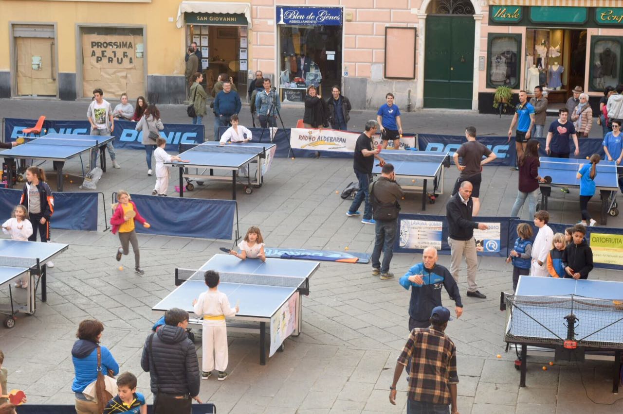 Tennistavolo a Chiavari