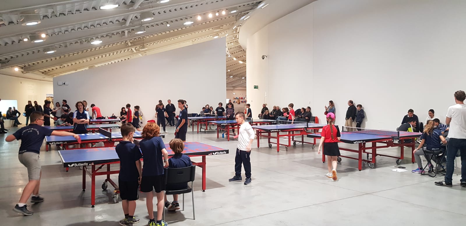 Tennistavolo al Centro per lArte Contemporanea Pecci 1