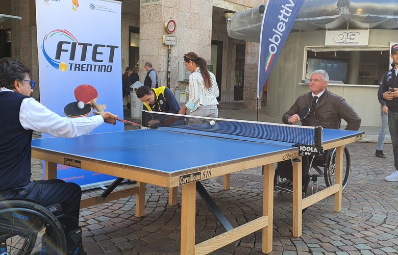 Tennistavolo al Festival dello Sport di Trento 2021