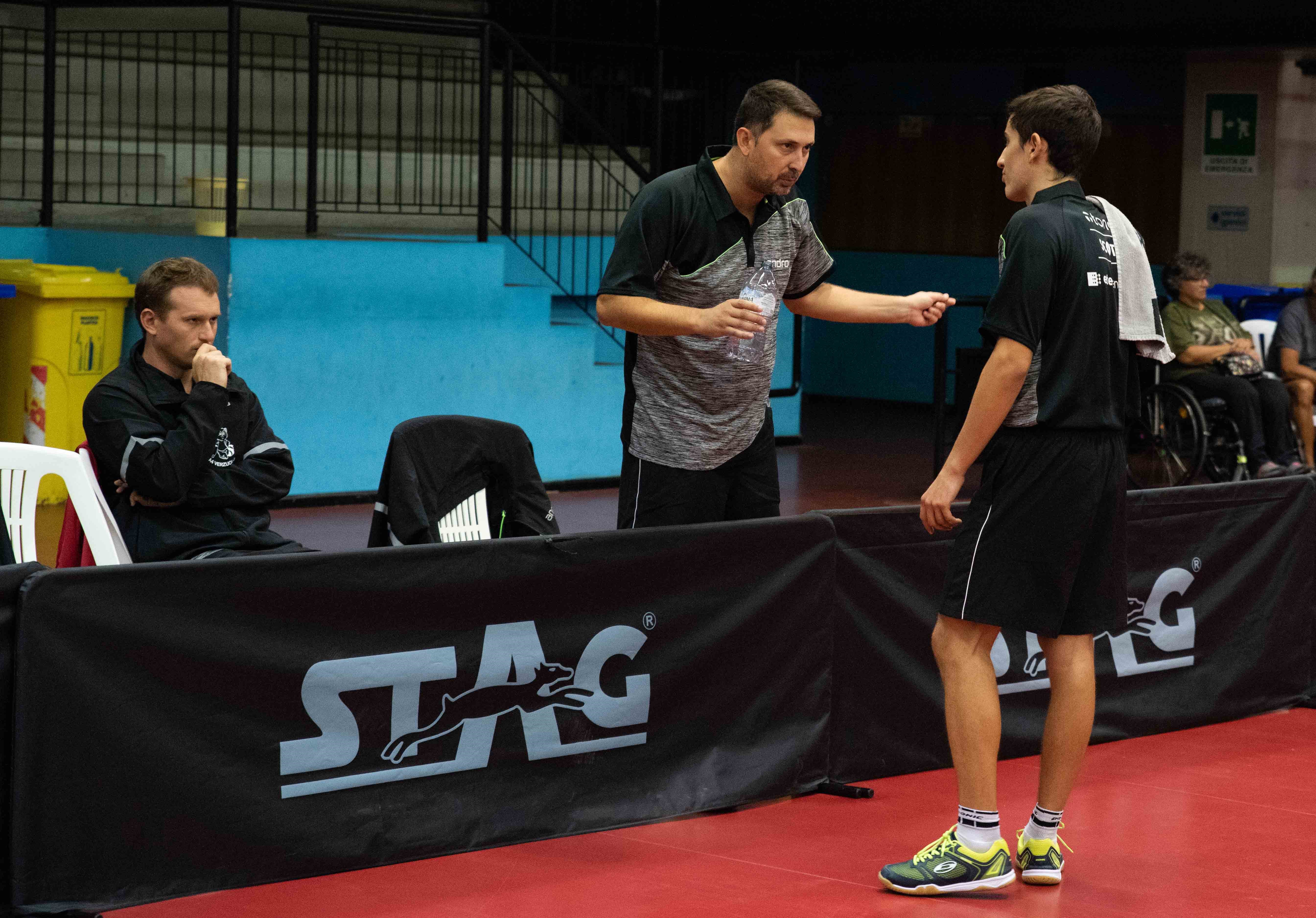Timeout Valentino Piacentini con Daniele Pinto 