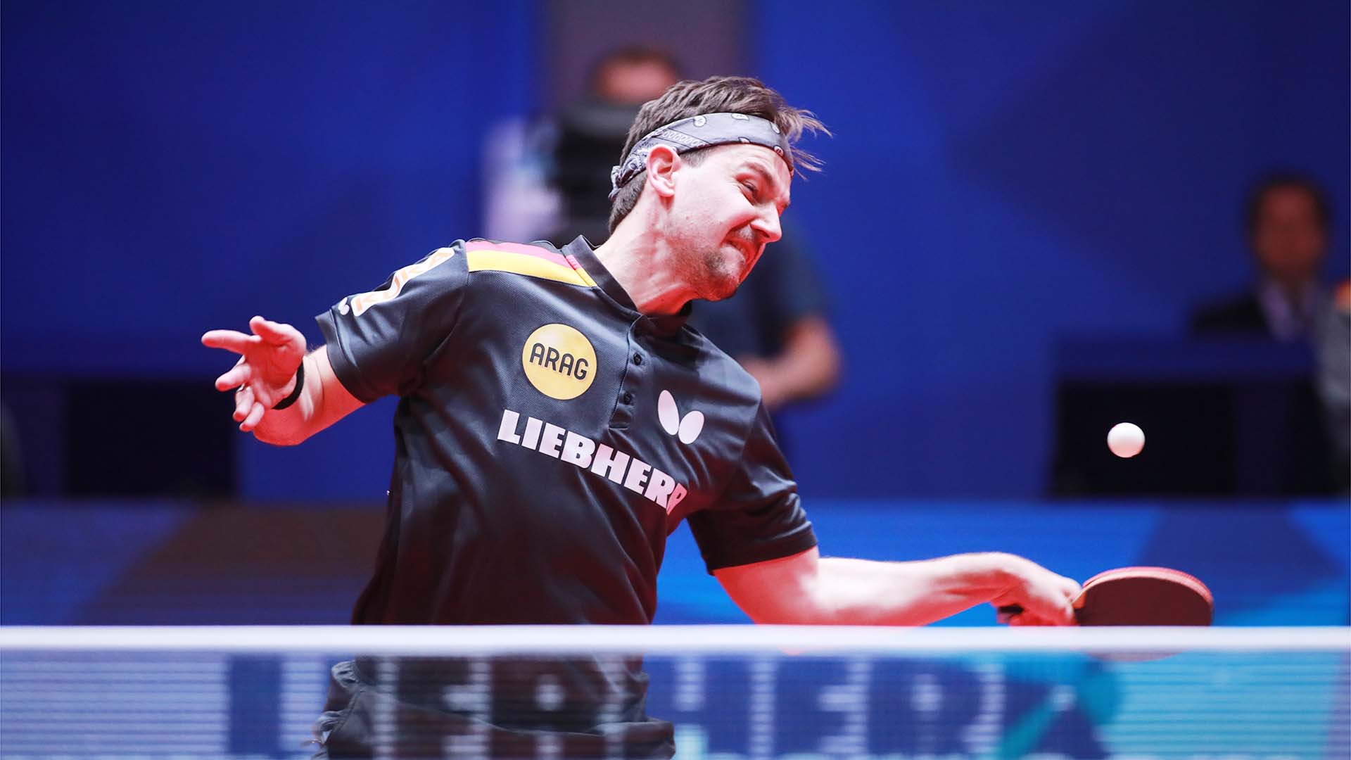 Timo Boll in azione