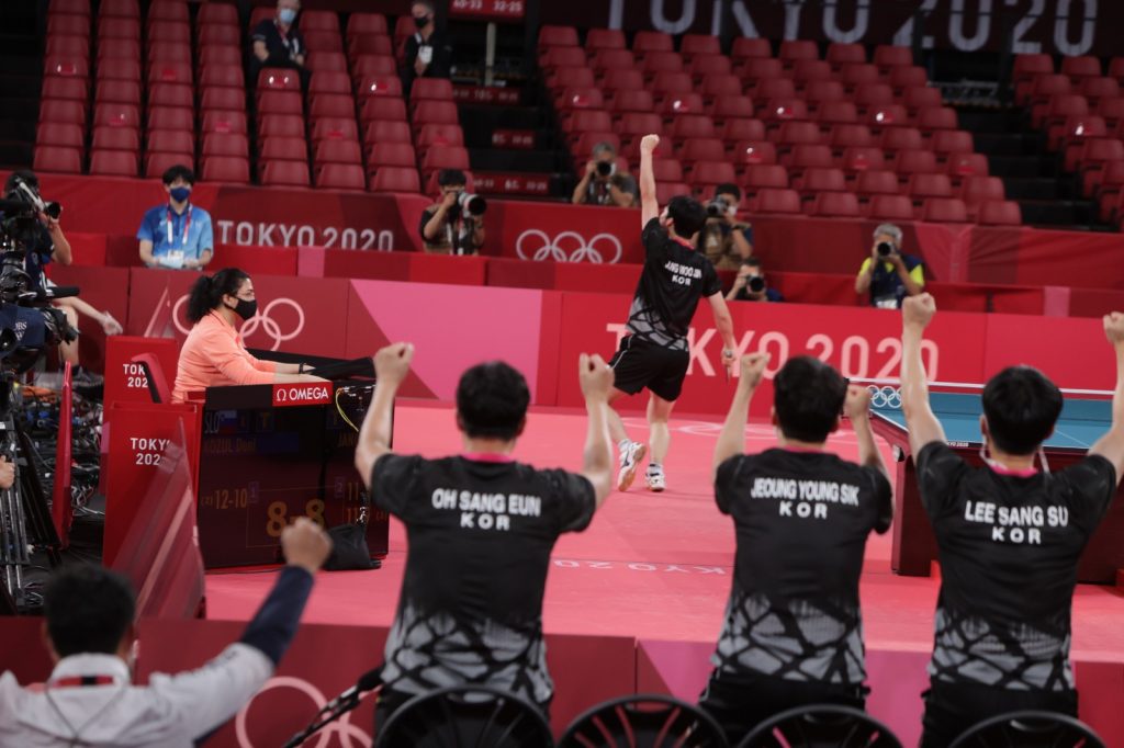 Tokyo 2020 Corea del Sud esulta