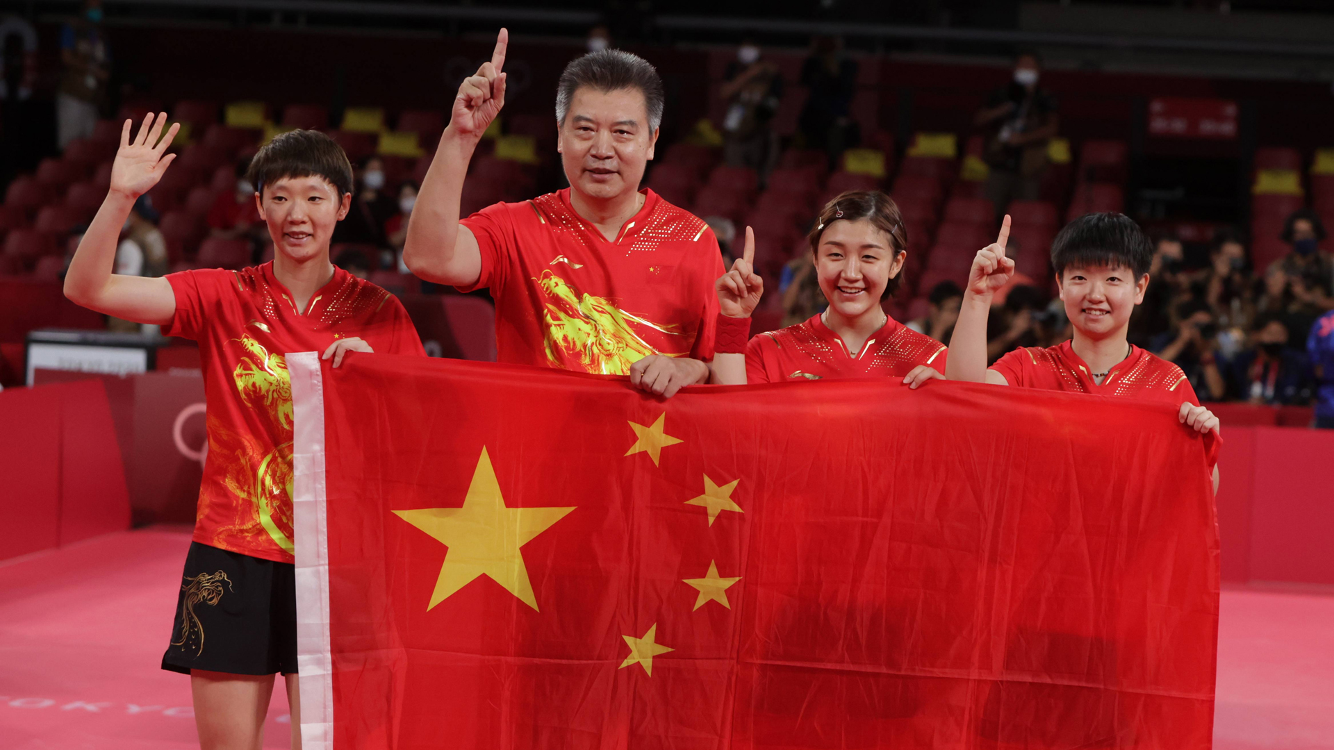 Tokyo 2020 la Cina campione olimpica a squadre femminile