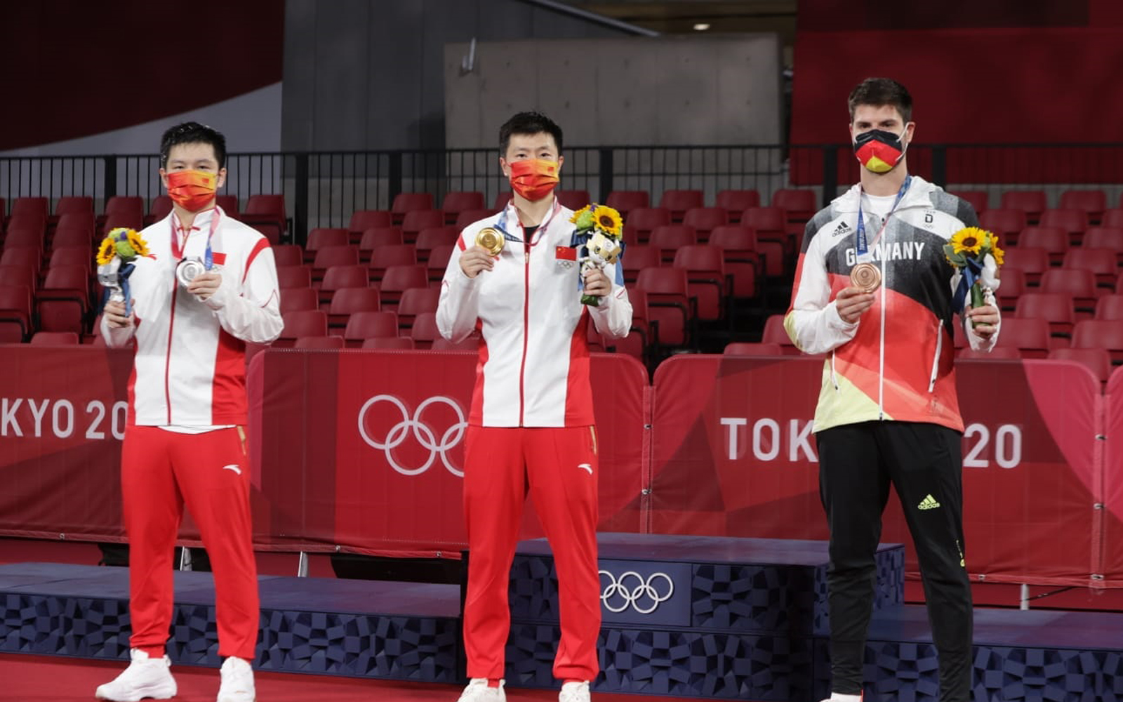 Tokyo 2020 podio singolare maschile
