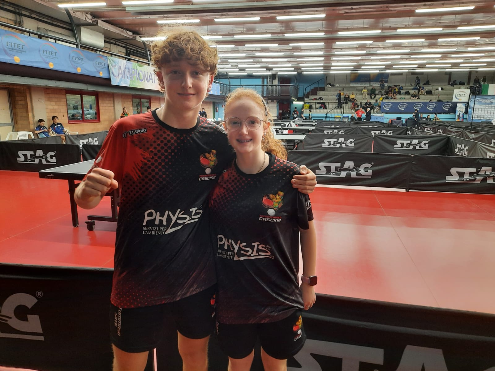 Tommaso Simi e Alice Borsani campion i italiani del misto Under 15