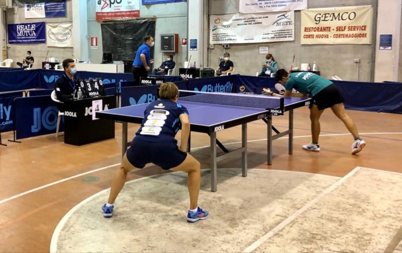 Top 10 di Cortemaggiore Cristina Semenza contro Veronica Mosconi