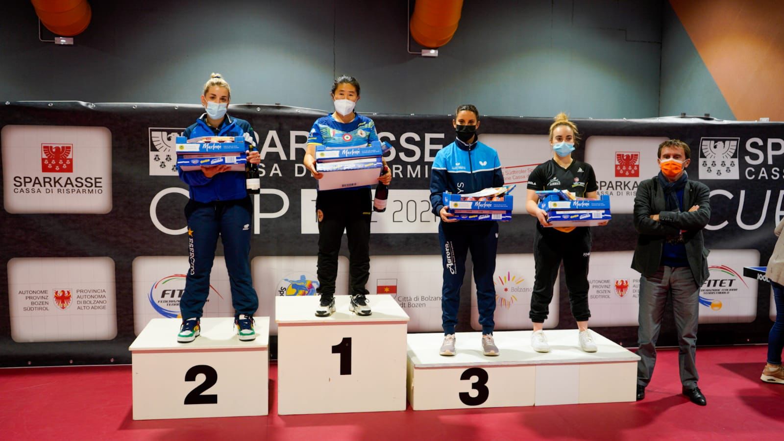 Top 12 2021 podio femminile
