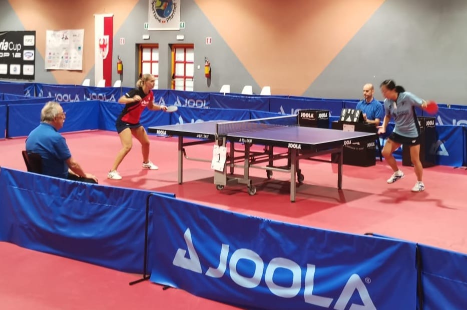 Top 12 2022 semifinale fra Nikoleta Stefanova e Wang Xuelan