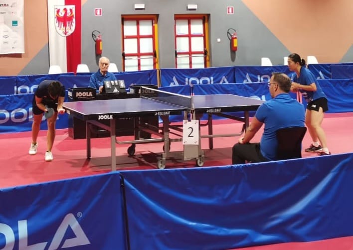 Top 12 2022 semifinale fra Tan Wenling e Veronica Mosconi