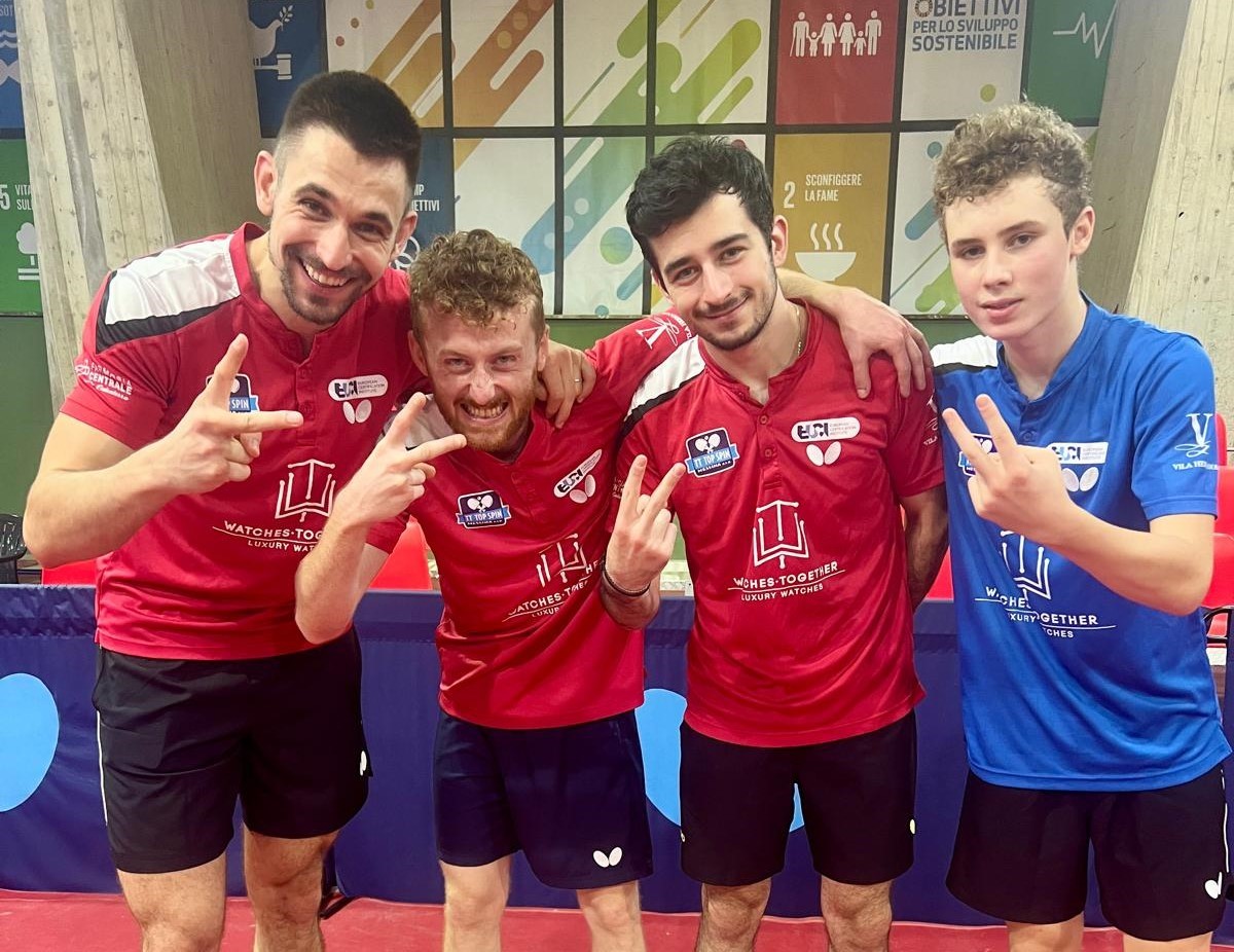 Top Spin Messina WatchesTogether di serie A1 2025 2026