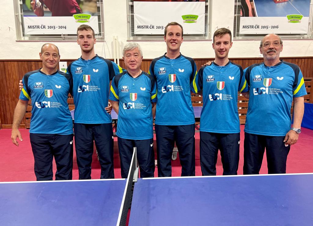 Top Spin Messina alla prima fase di Champions League 2022 2023