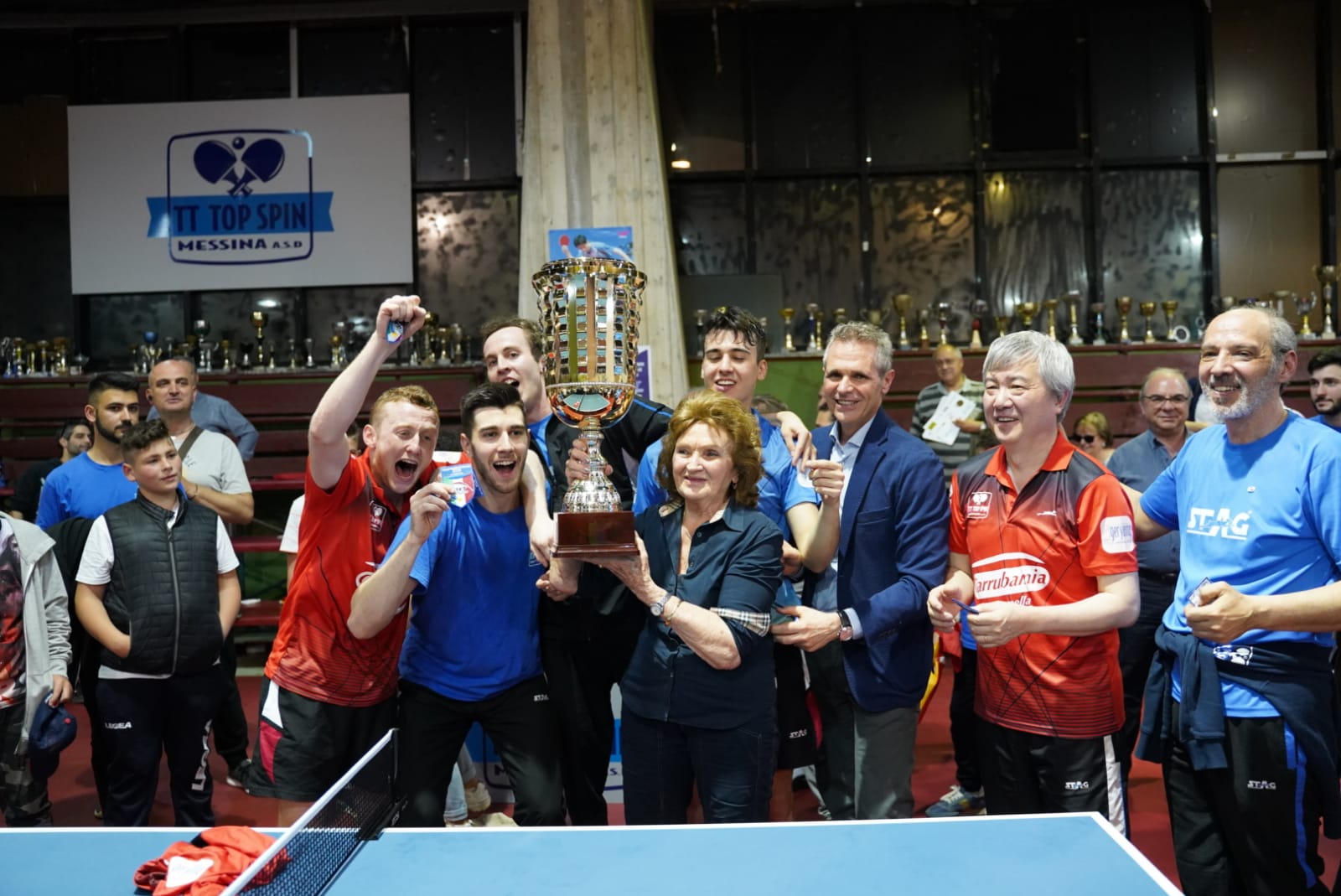 Top Spin Messina campione dItalia 2018 2019