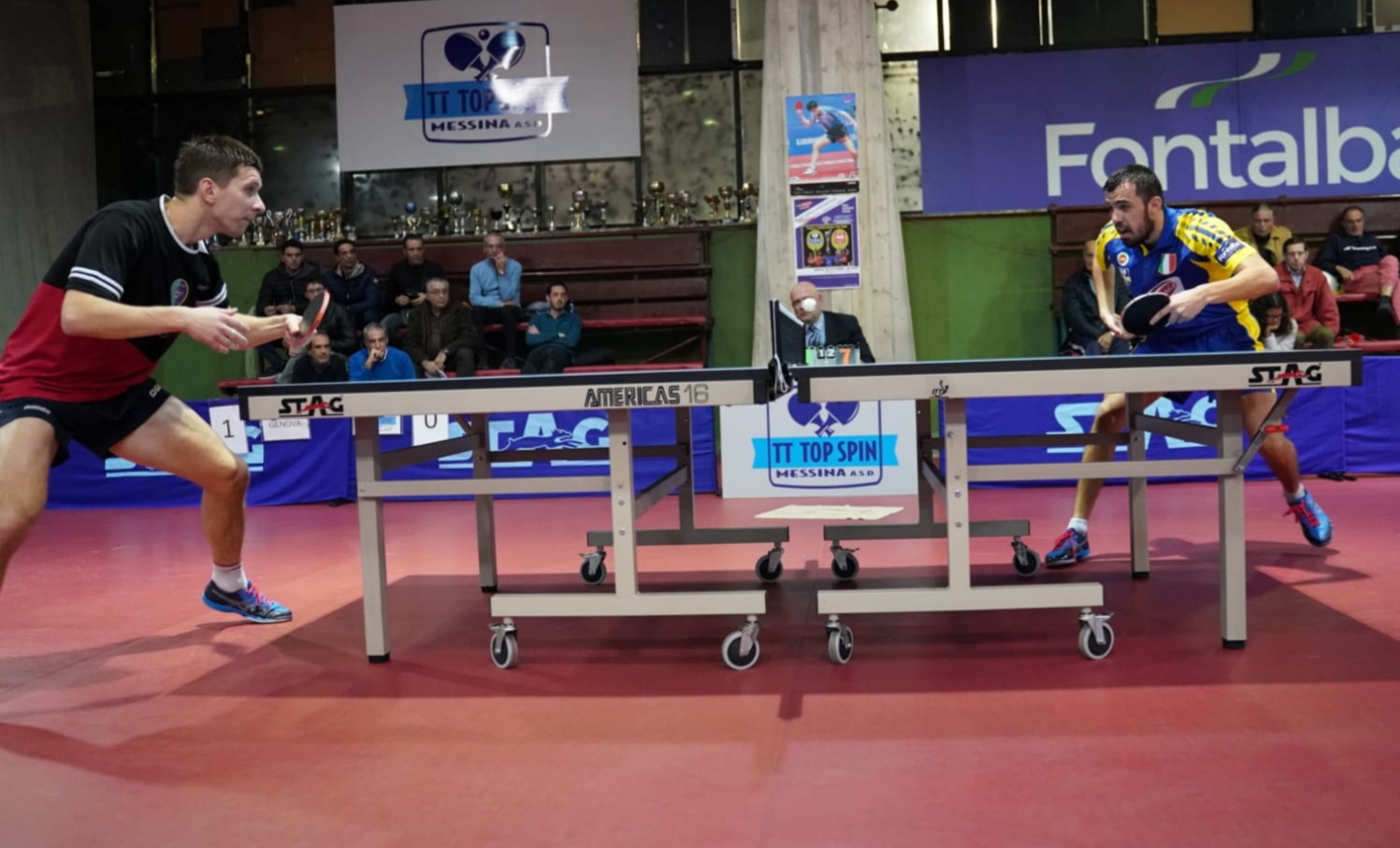 Top Spin Messina contro TT Genova 2019 2020