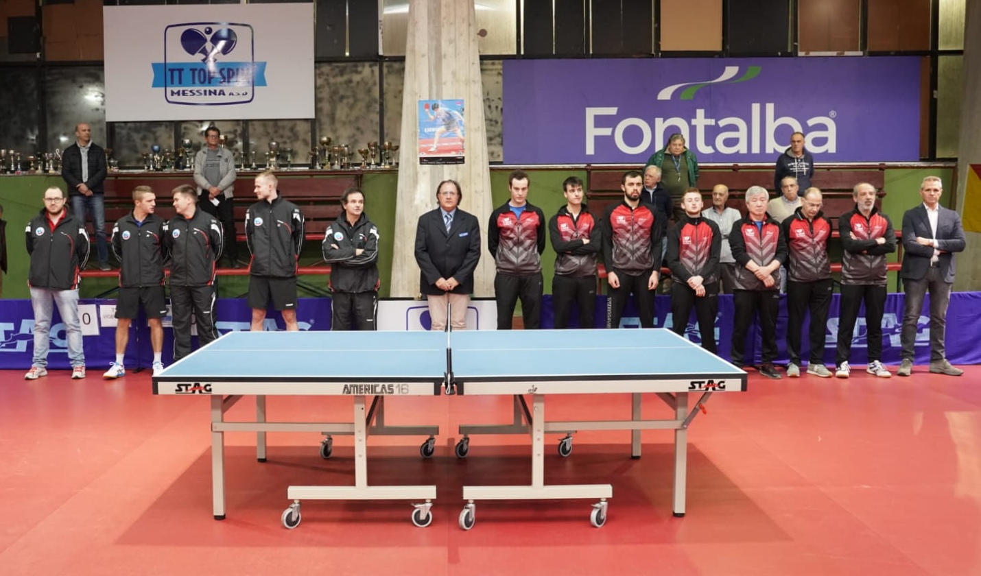 Top Spin Messina contro Vigevano Sport 2019 2020