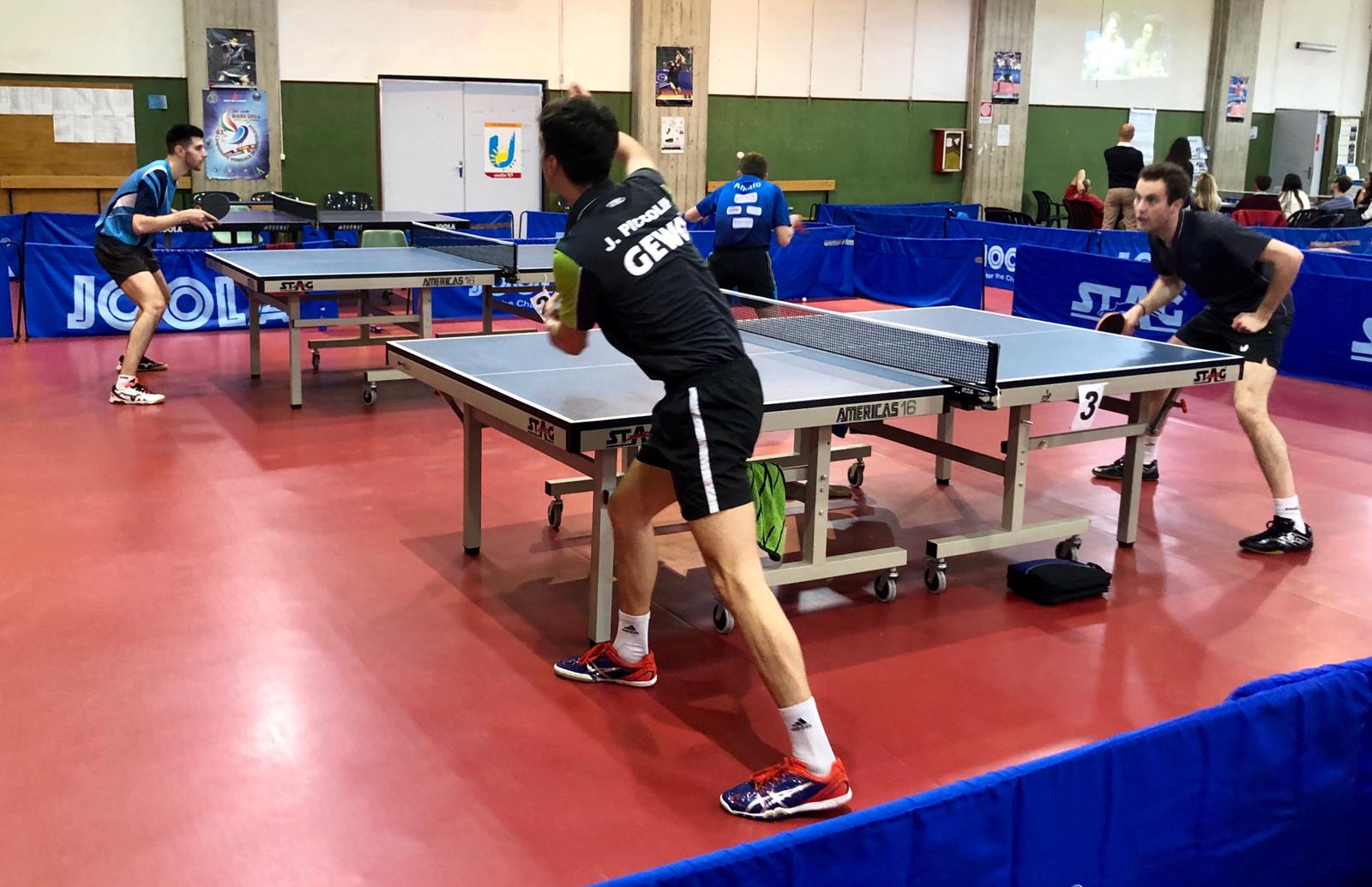 Top Spin Messina in allenamento pre finale scudetto di ritorno 2019 2020