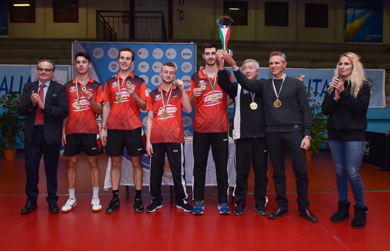 Top Spin Messina vincitrice della Coppa Italia 2019