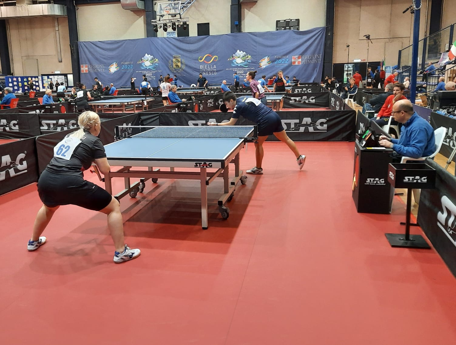Tornei assoluti al PalaPajetta di Biella