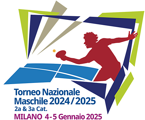 Tornei nazionali maschili di seconda e terza categoria a Milano 4 5 gennaio 2025 logo