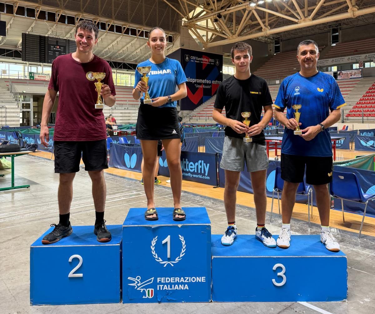 Torneo Open di Ancona 29 30 agosto 2026 podio del singolare Open 2
