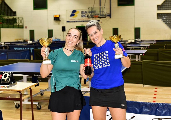 Torneo Open di Cernusco sul Naviglio 23 24 settembre 2023 Arianna Barani e Giulia Cavalli prima e seconda