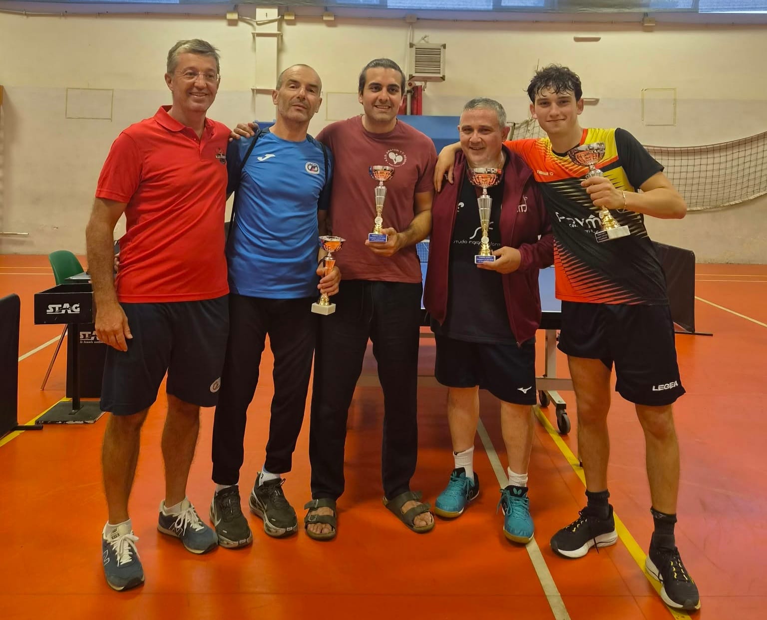 Torneo Open di Ciampino 19 20 settembre 2026 podio del singolare Open 2