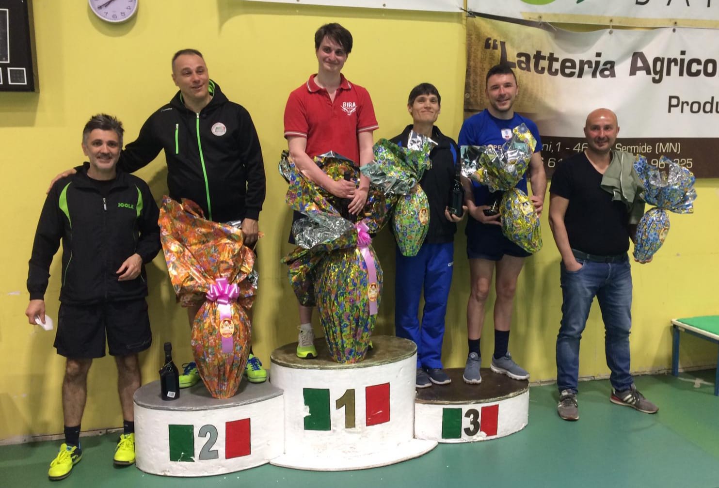 Torneo Open nazionale di Sermide 16 aprile 2022 podio singolare
