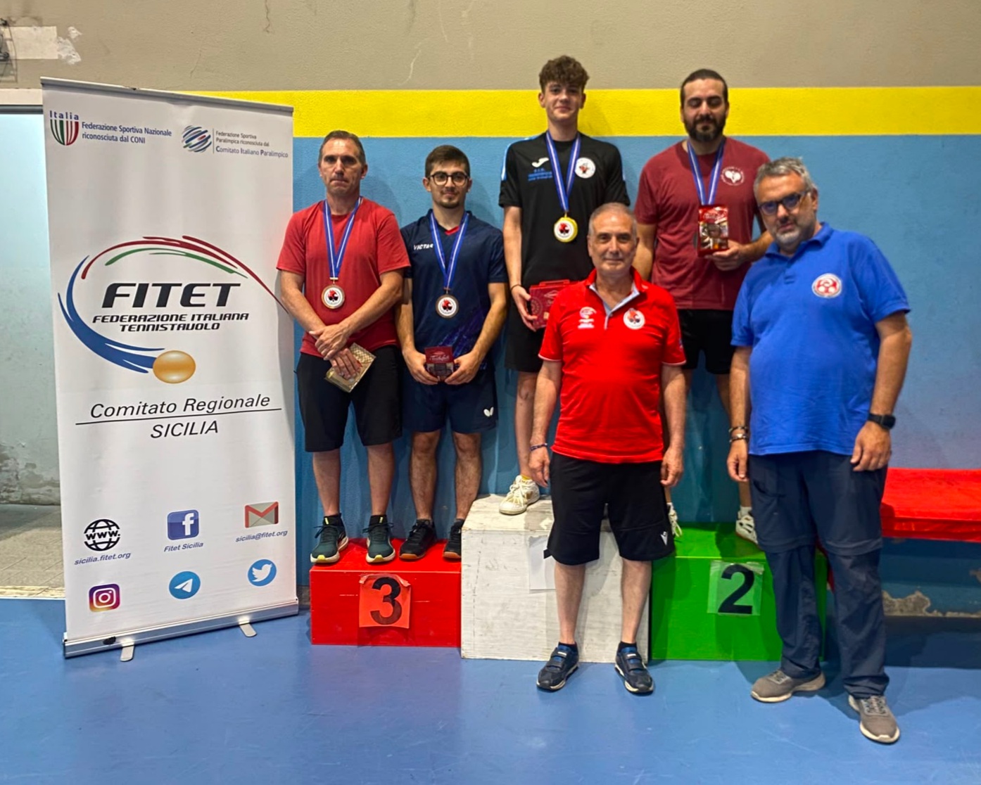 Torneo Over di Belpasso 13 14 giugno 2026 podio del singolare Over 2