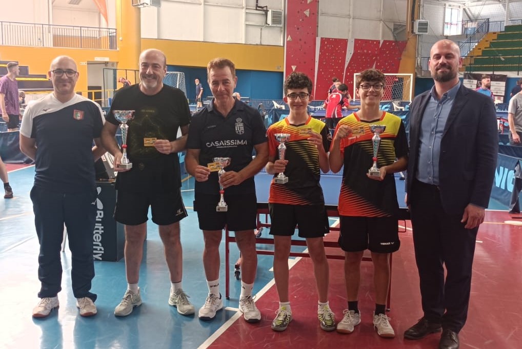 Torneo Over di Colleferro 27 28 giugno 2026 podio del singolare Over 3