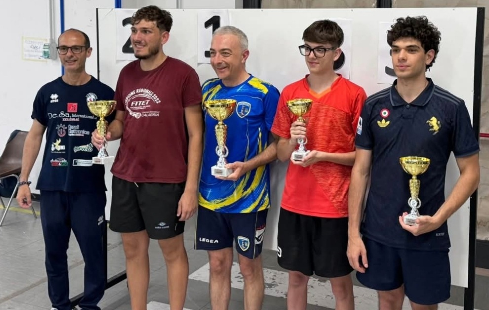 Torneo Over di Martina Franca 13 14 giugno 2026 podio del singolare Over 2
