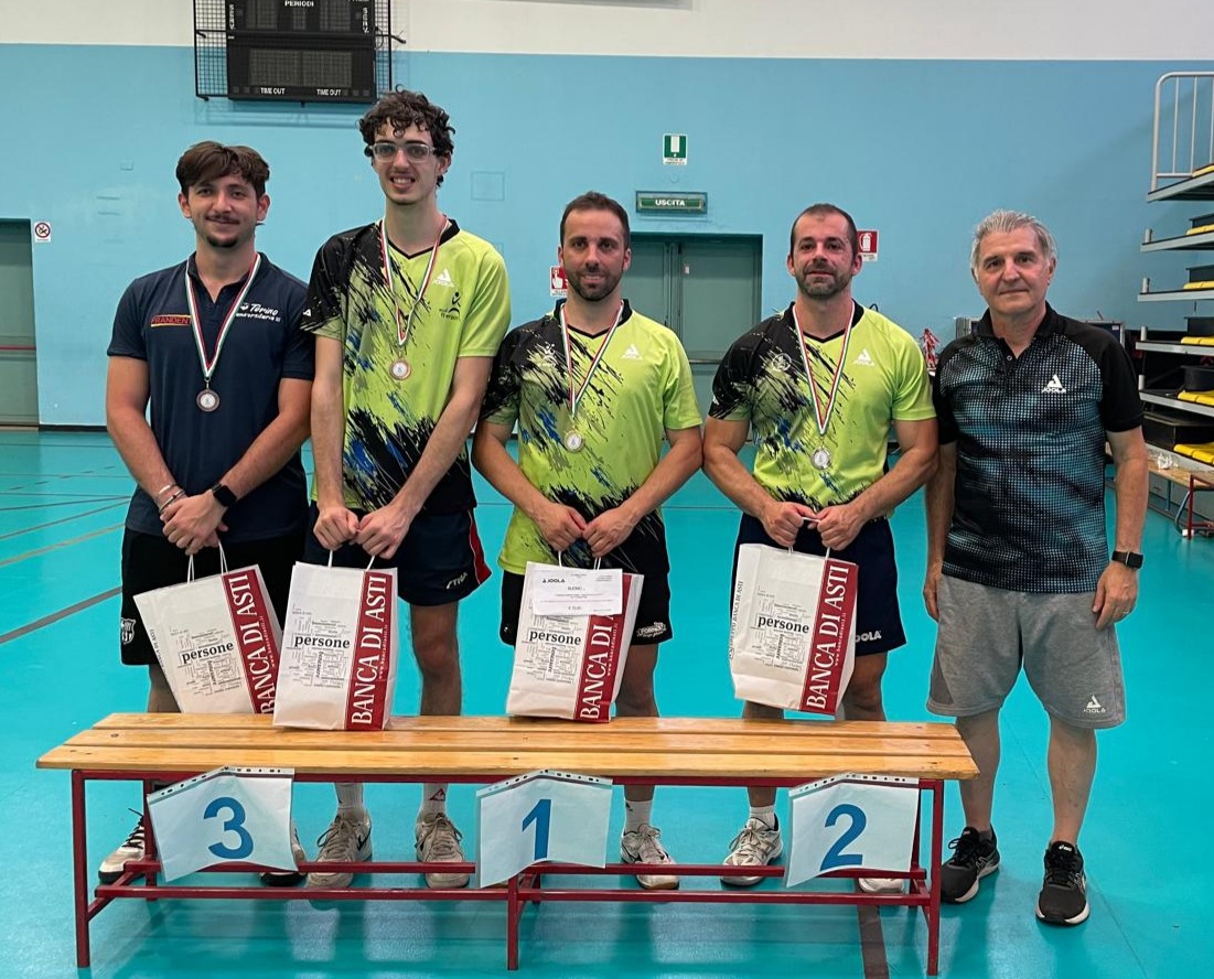 Torneo Over di Moncalieri 20 21 giugno 2026 podio del singolare Over 1