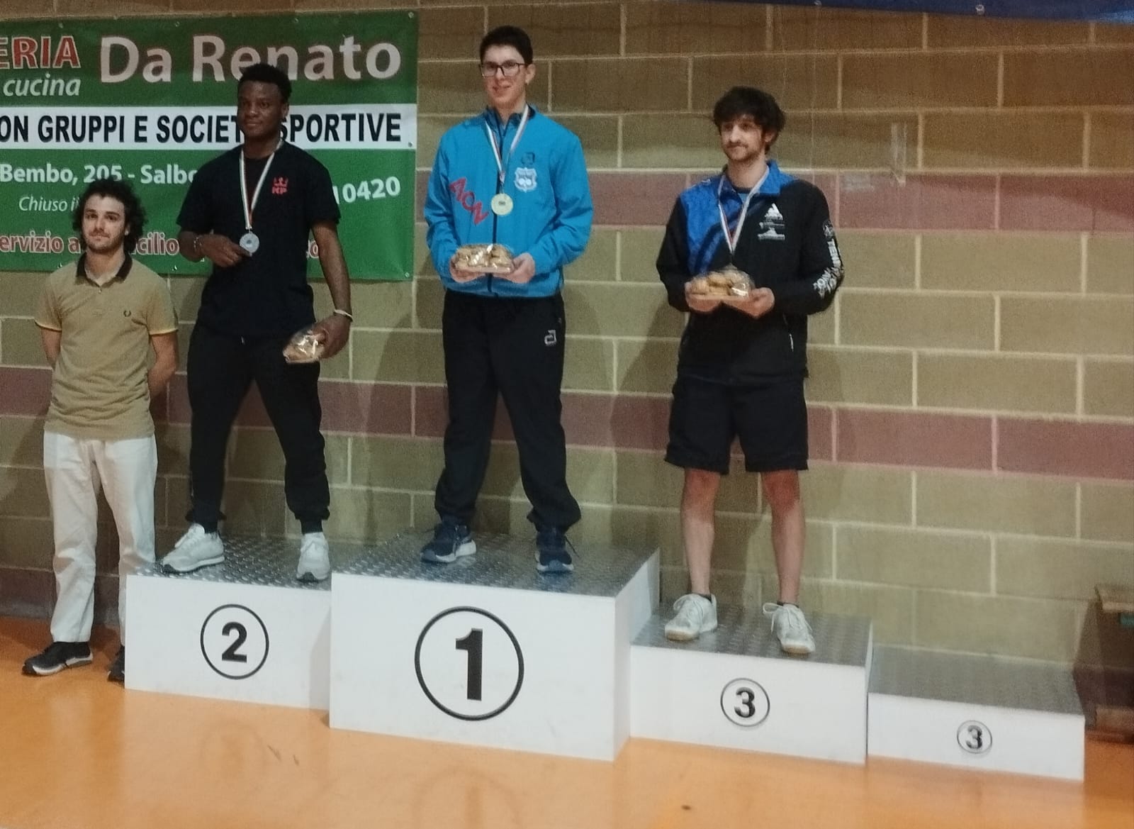 Torneo Over di Padova 16 17 maggio 2026 podio del singolare Over 1