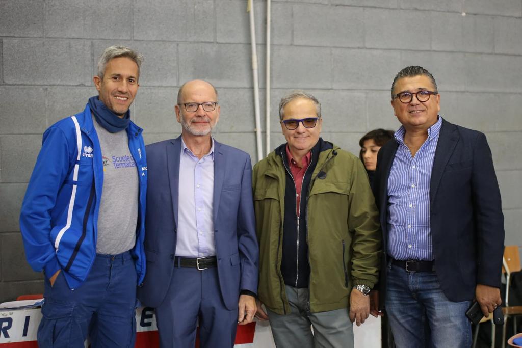 Torneo Paralimpico di Catania 2023 Claudio Pellegrino Paolo Puglisi Renato Di Napoli e Giuseppe Gamuzza